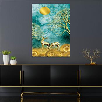 Kunst Thema auf bedrucktem Glas