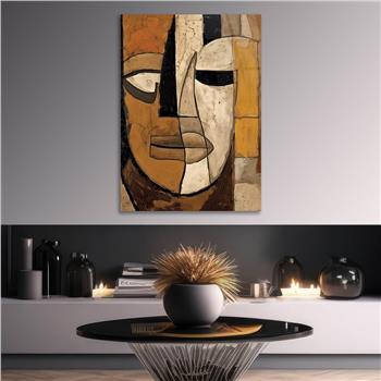 Kunst Thema auf bedrucktem Glas