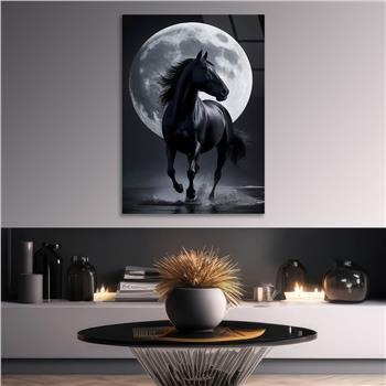 Dikey Doğa Temalı Cam Tablo 383