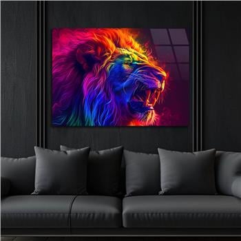 Yatay Doğa Temalı Cam Tablo 514