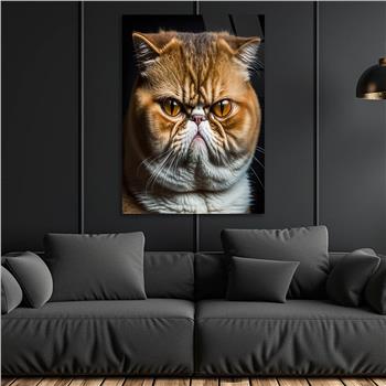 Dikey Doğa Temalı Cam Tablo 276