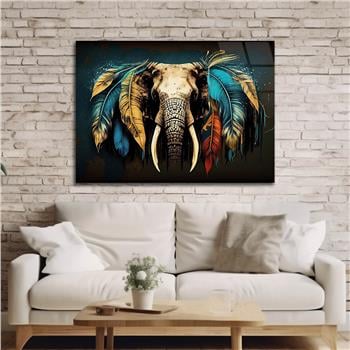 Yatay Doğa Temalı Cam Tablo261