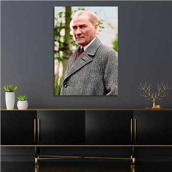 Dikey VatanTemalı Cam Tablo 140