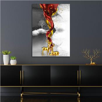 Kunst Thema auf bedrucktem Glas