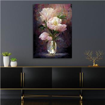 Kunst Thema auf bedrucktem Glas