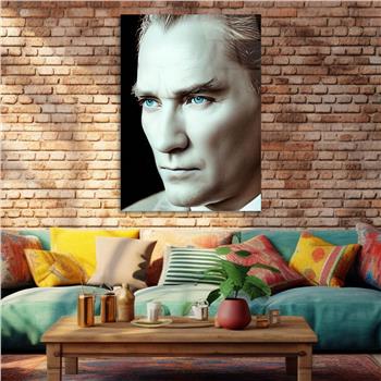 Dikey VatanTemalı Cam Tablo 277