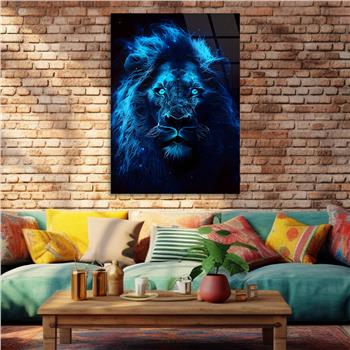 Dikey Doğa Temalı Cam Tablo 321