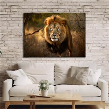 Yatay Doğa Temalı Cam Tablo 436