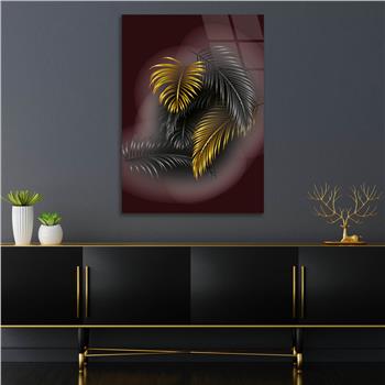 Kunst Thema auf bedrucktem Glas