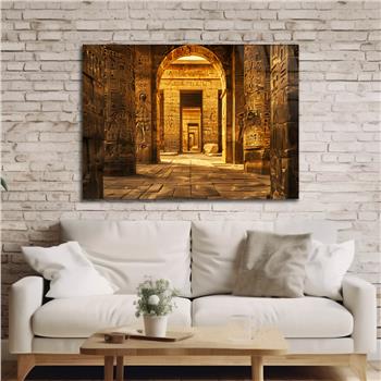 Yatay DoğaTemalı Cam Tablo 374