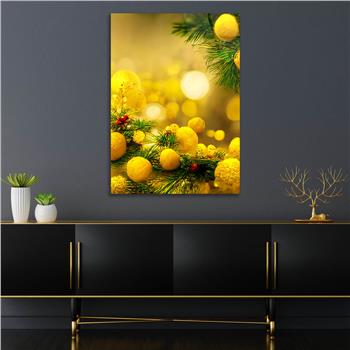 Dikey Sanat Temalı Cam Tablo 514