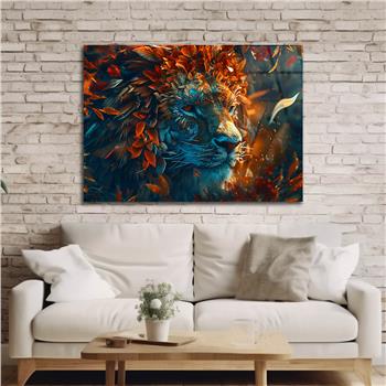 Yatay Doğa Temalı Cam Tablo 497