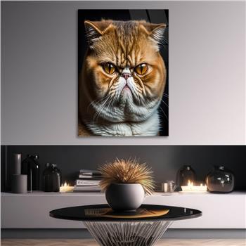 Dikey Doğa Temalı Cam Tablo 276