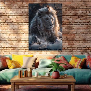 Dikey Doğa Temalı Cam Tablo 339