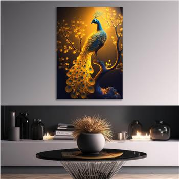 Thema Natur auf bedrucktem Glas