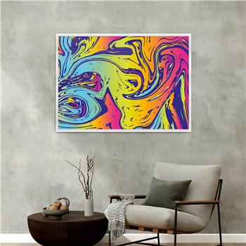 Tableau à thème d’art avec cadre en aluminium 155