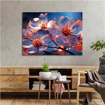 Yatay DoğaTemalı Cam Tablo 339