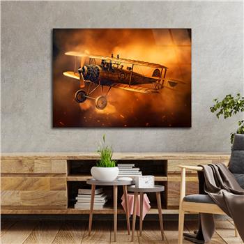 Yatay DoğaTemalı Cam Tablo 383