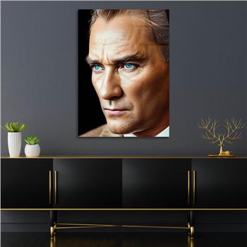 Dikey VatanTemalı Cam Tablo 249