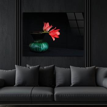 Kunst Thema auf bedrucktem Glas