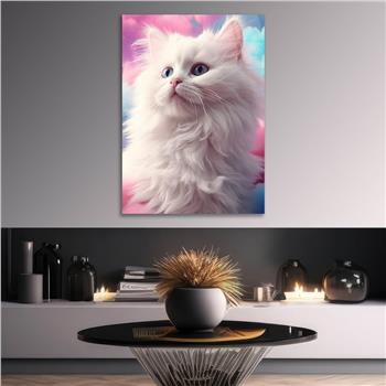 Dikey Doğa Temalı Cam Tablo 427