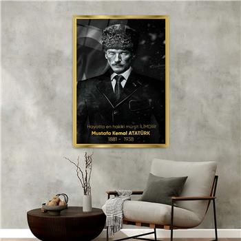 bedrucktes Glas mit Aluminiumrahmen und Nation Themen 