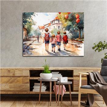 Kunst Thema auf bedrucktem Glas 449