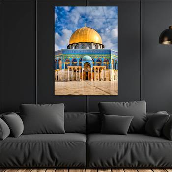 Dikey Dini Temalı Cam Tablo 246