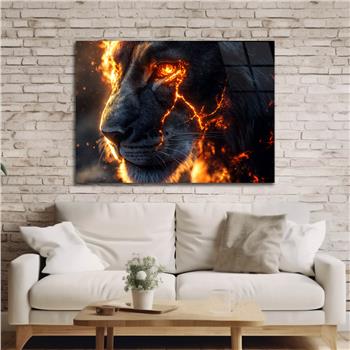 Yatay Doğa Temalı Cam Tablo 452