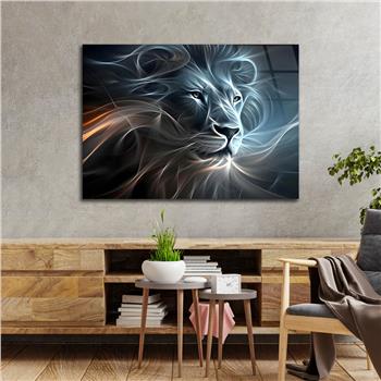 Yatay Doğa Temalı Cam Tablo 494