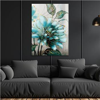 Kunst Thema auf bedrucktem Glas