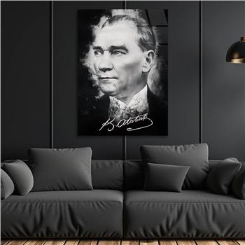 Dikey VatanTemalı Cam Tablo 169