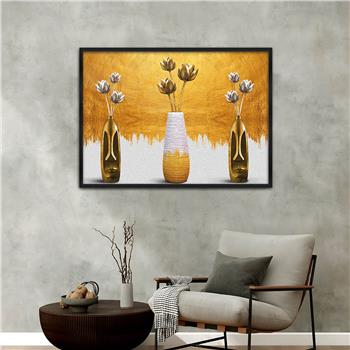 bedrucktes Glas mit Aluminiumrahmen und Kunst Themen 