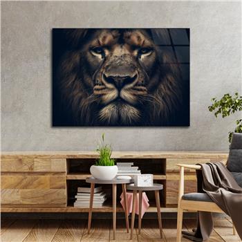 Yatay Doğa Temalı Cam Tablo 442