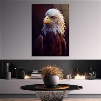 Dikey Doğa Temalı Cam Tablo 273