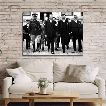 Yatay Vatan Temalı Cam Tablo 154