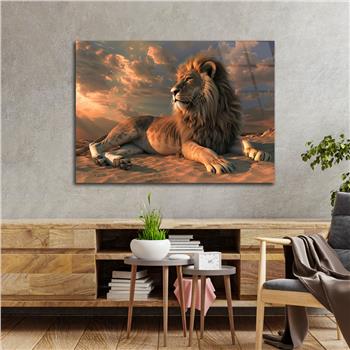 Yatay Doğa Temalı Cam Tablo 477