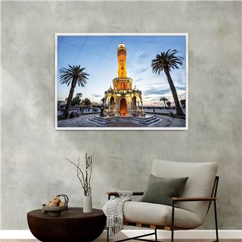 bedrucktes Glas mit Aluminiumrahmen und Natur Themen 