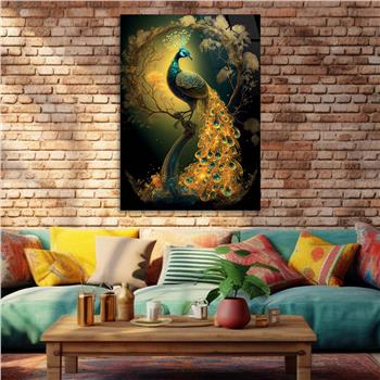 Thema Natur auf bedrucktem Glas