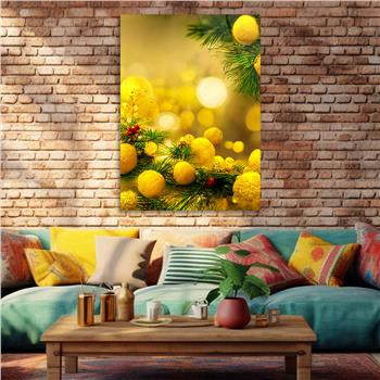 Dikey Sanat Temalı Cam Tablo 514