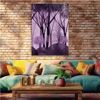 Kunst Thema auf bedrucktem Glas