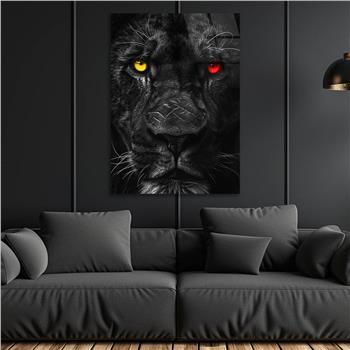 Dikey Doğa Temalı Cam Tablo 350