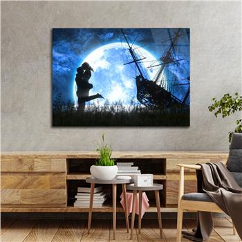 Kunst Thema auf bedrucktem Glas 516