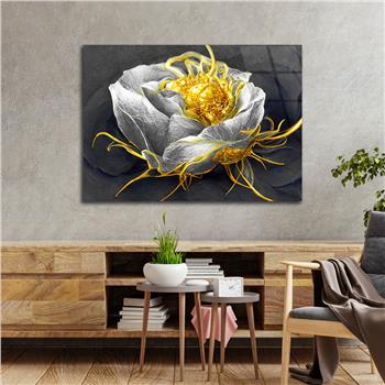 Horizontal Art-Themed Tempered Glass Wall Art 372