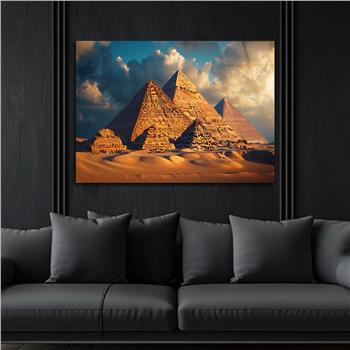 Yatay DoğaTemalı Cam Tablo 424