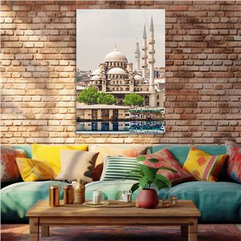 Dikey Dini Temalı Cam Tablo 280