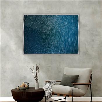 bedrucktes Glas mit Aluminiumrahmen und Kunst Themen 