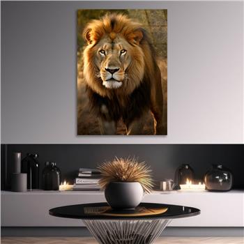 Dikey Doğa Temalı Cam Tablo 374