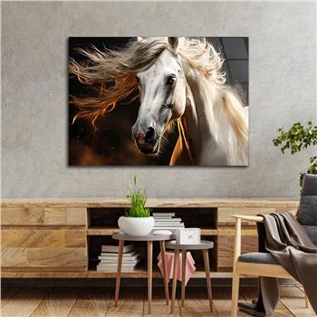 Yatay Doğa Temalı Cam Tablo 545