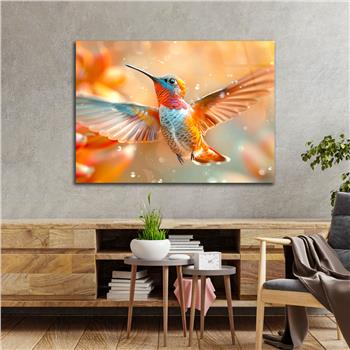 Yatay Doğa Temalı Cam Tablo 579